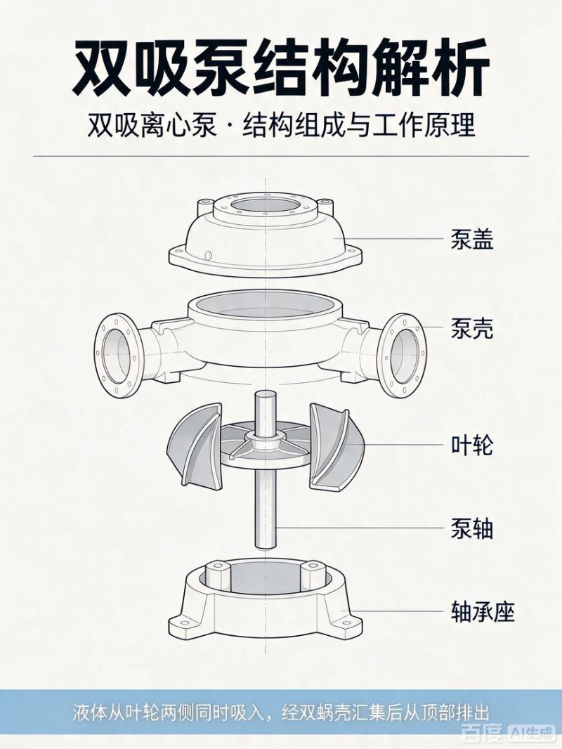 双吸泵结构